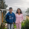 Yeini og Julian startede på skolen næsten samtidigt. De har støttet og hjulpet hinanden og er blevet rigtigt gode venner. – Foto: Andreas Beck