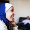 Ordet hijab betyder noget i stil med at tildække eller beskytte. Den bruges af mange muslimske kvinder for at skjule håret. Foto: William Vest-Lillesøe
