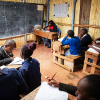 Gift er meget glad for sin skole. Foto: Hans Bach.