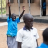 Esther er glad for skolen. Her glemmer hun de grimme minder fra flugten. - Foto: Emmanual Museruka