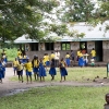 Nyirambere bor i en lille landsby i området Kibuga i det vestlige Uganda. De fleste mennesker her lever af at dyrke jorden. Mange børn kommer ikke i skole. De må blive hjemme og hjælpe i markerne. - Foto: Heidi Brehm