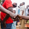 Der var demonstrationer i alle byer i Burkina Faso i den uge, hvor militærkuppet fandt sted. Foto: William Vest-Lillesøe