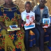 Teïdo sammen med sin far og mor Foto: Sanou Saidou