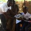 Zemba kørte fra Ougadougou til Teïdos landsby oppe nordpå med alle postkortene Foto: Sanou Saidou